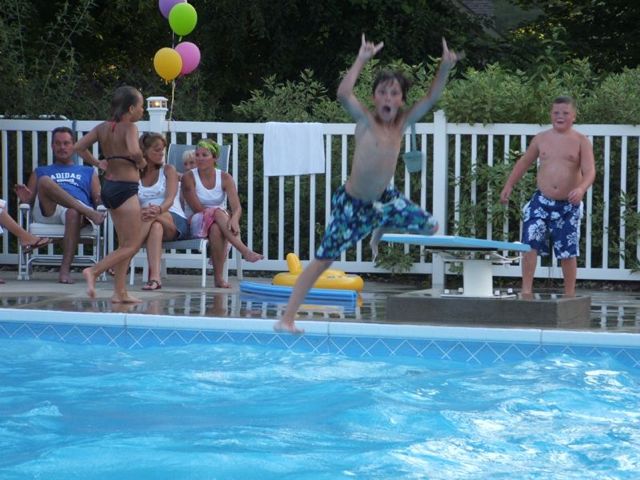 Jul 29 Tommy & Tara Pool Party