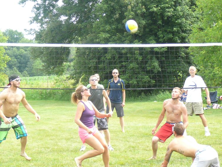 July 6 Volleyball at Dorr Fest