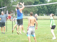 July 6 Volleyball at Dorr Fest